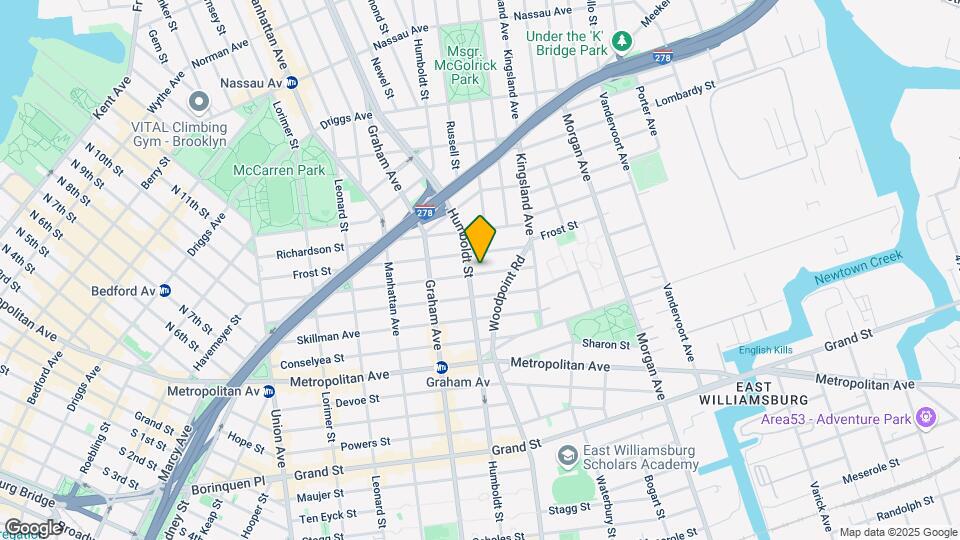221-223 Withers St Mapa y Detalles de la Ubicación