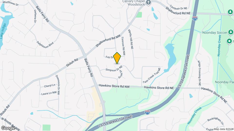 4420 Gary Ln NW Mapa y Detalles de la Ubicación