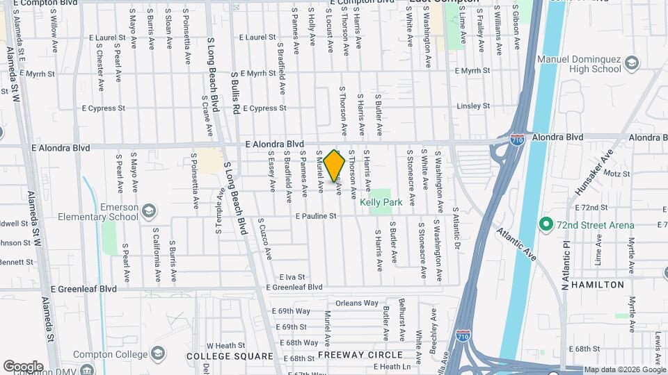 16225 S Caress Ave, Unit 16225 South Caress avenue Mapa y Detalles de la Ubicación