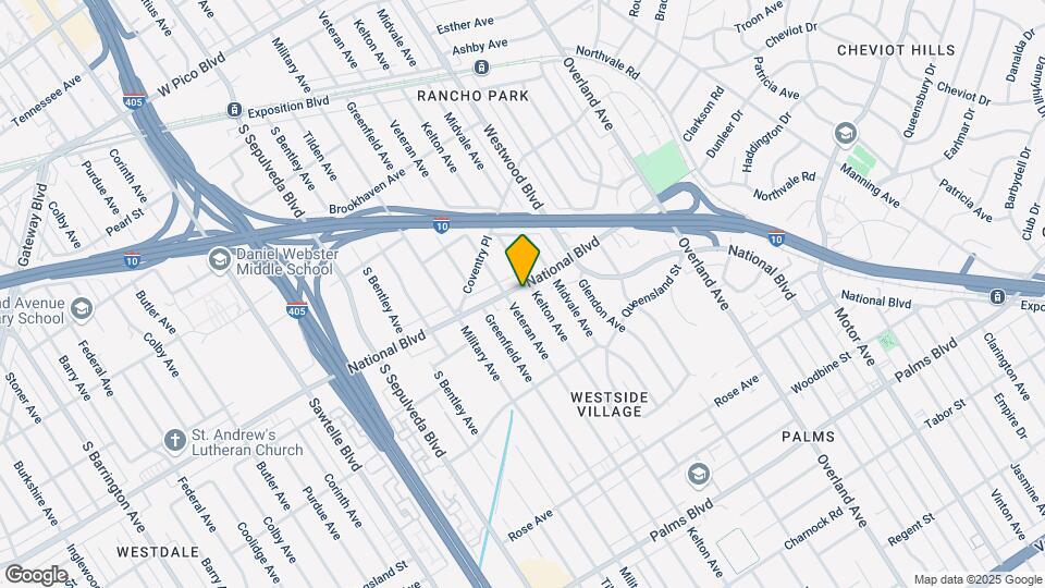 10914 National Blvd Mapa y Detalles de la Ubicación