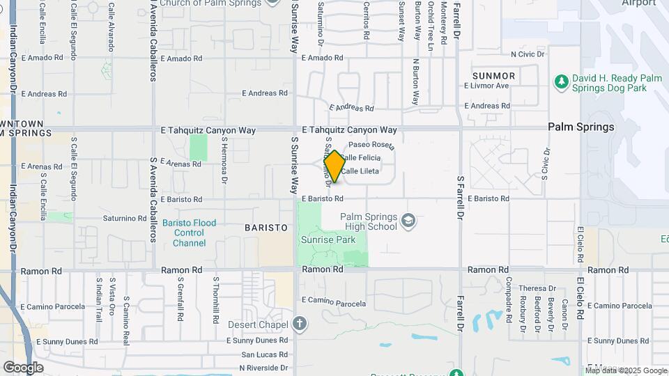 238 S Saturmino Dr Map and Location Details