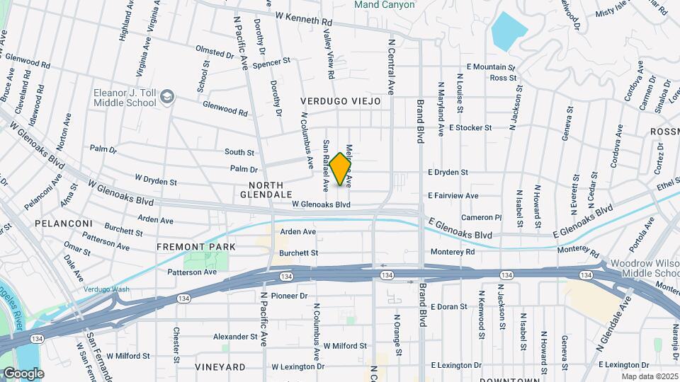 1015 Melrose Ave Mapa y Detalles de la Ubicación