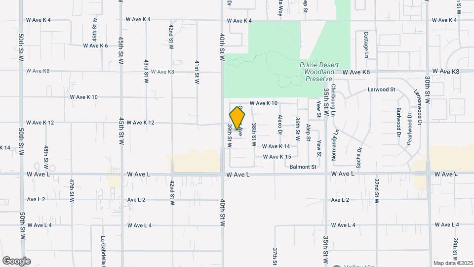 42933 Guyman Ave Map and Location Details