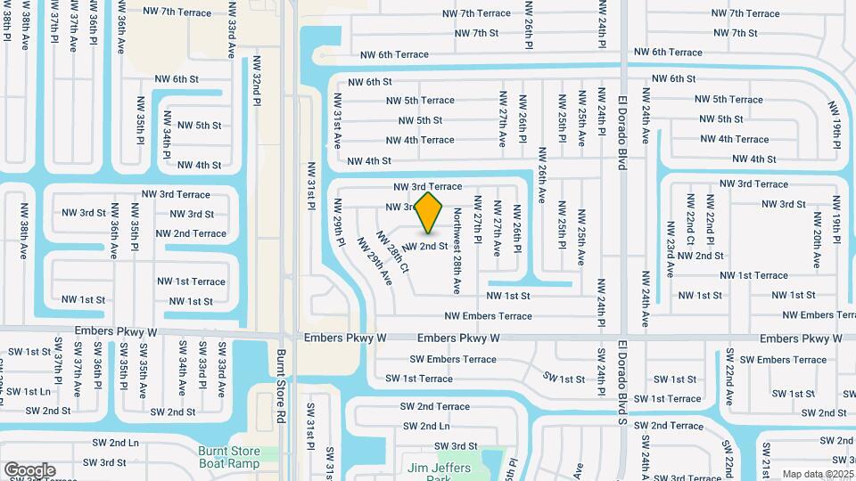2821 NW 2nd St Map and Location Details