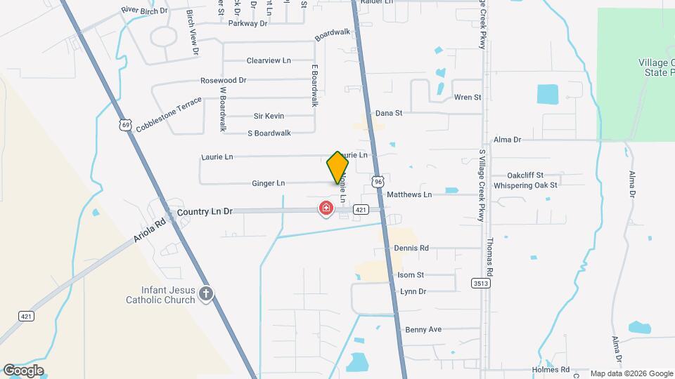 17815 Nonie Ln Map and Location Details