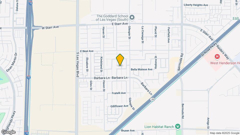 160 Salcio Ave Map and Location Details