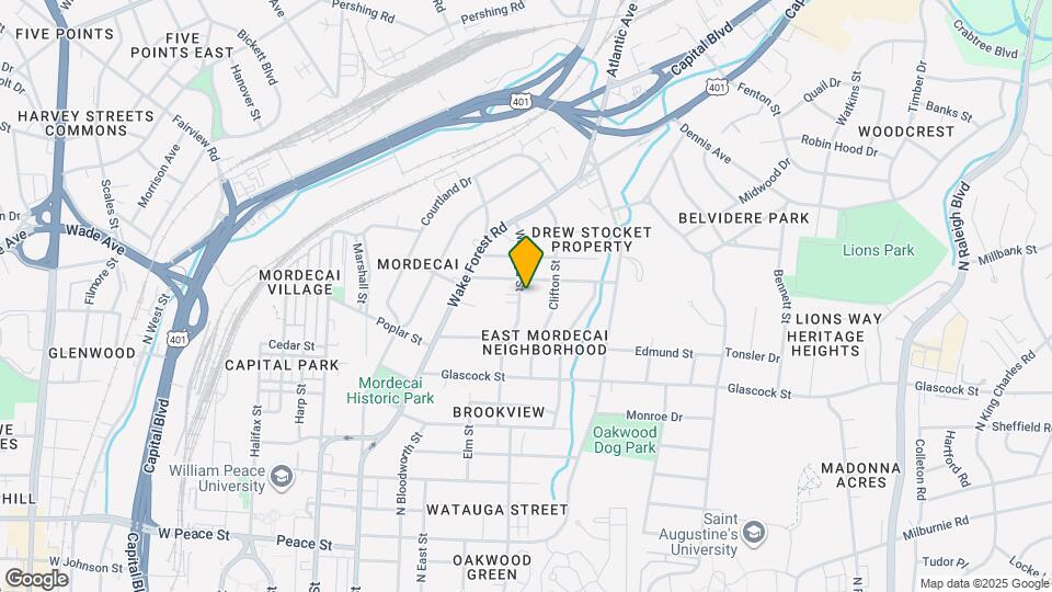 1228 Watauga St Map and Location Details