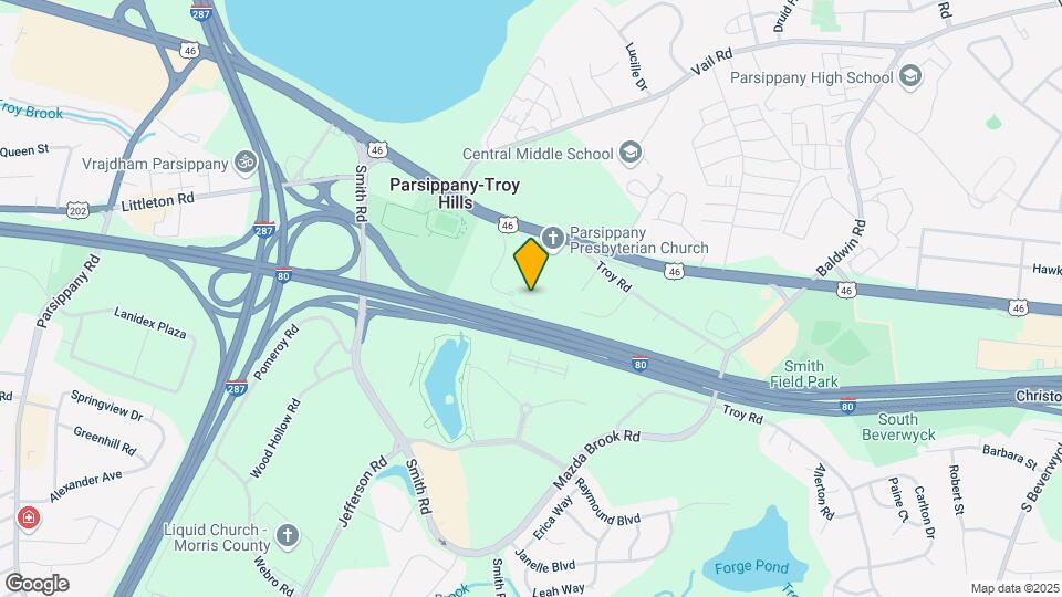 Halstead Parsippany Map and Location Details
