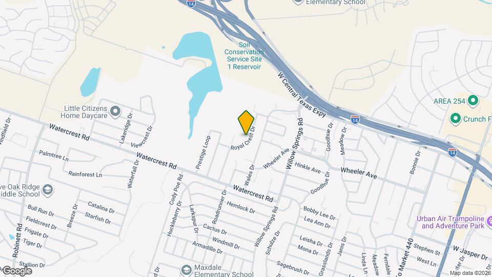 1149 Royal Crest Dr Map and Location Details