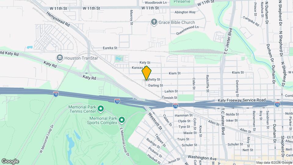 2310 Langston St Map and Location Details
