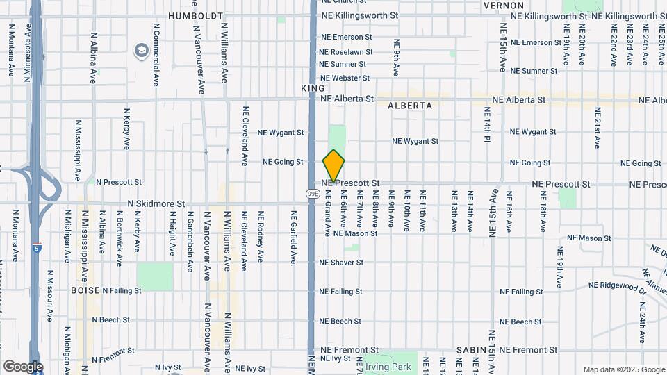 514 NE Prescott St Map and Location Details