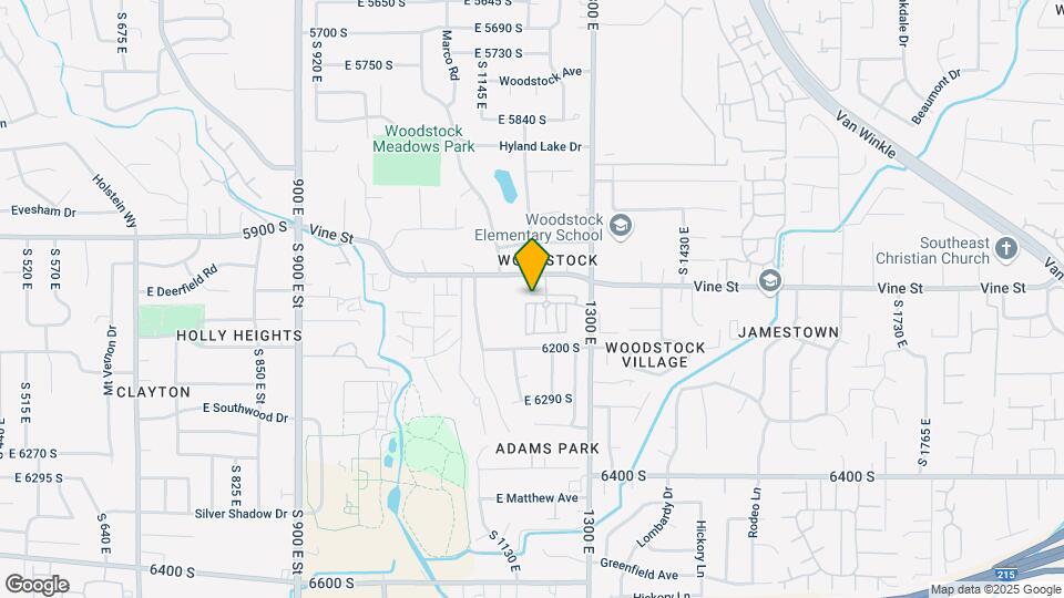 1215 E Vine Gate Dr Map and Location Details