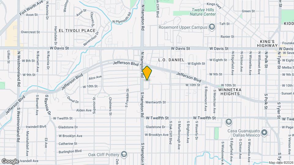 205-207 N Tennant St Map and Location Details