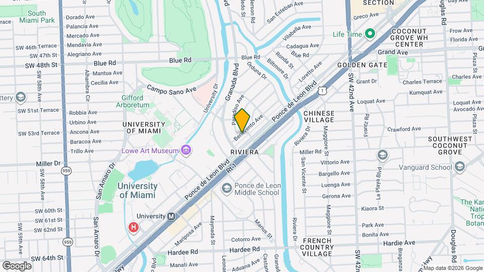 930 Benevento Ave Map and Location Details