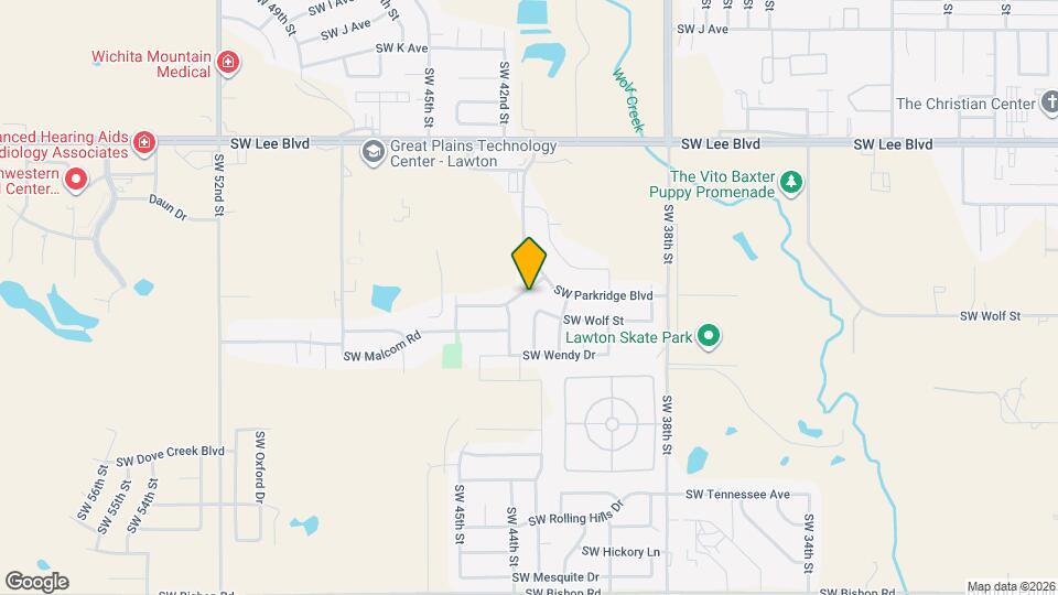 4408 SW Parkway Dr Map and Location Details