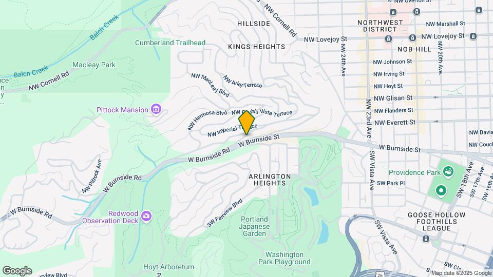 44 NW MacLeay Blvd Map and Location Details