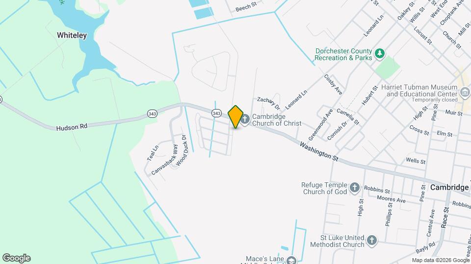 202 Red Bill Ln Mapa y Detalles de la Ubicación