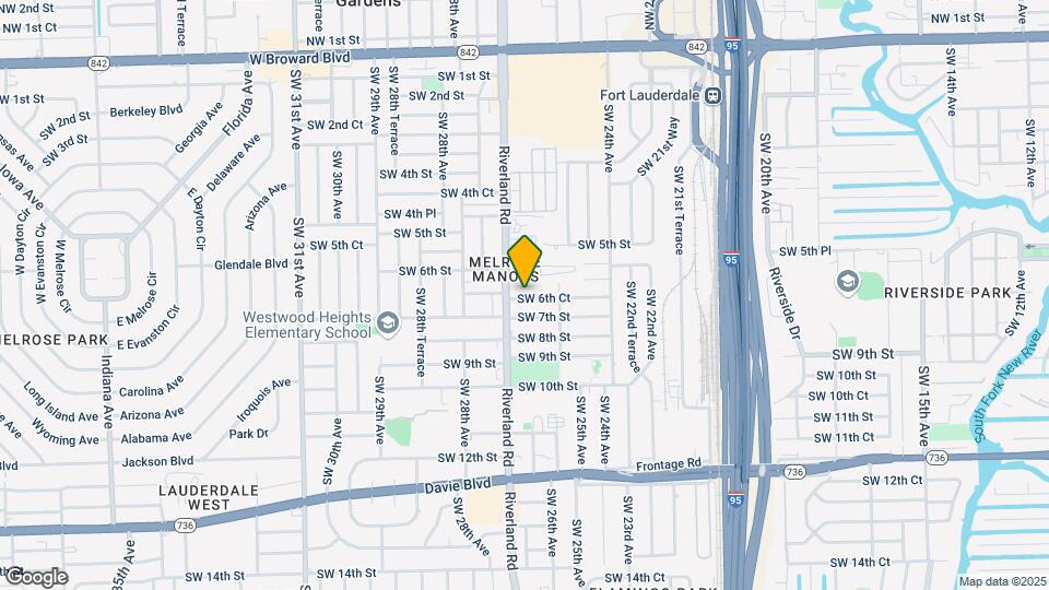 2675 SW 6th Ct Map and Location Details