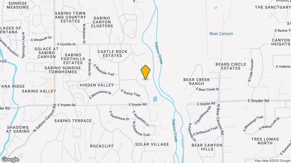 4950 N Valle Rd Map and Location Details
