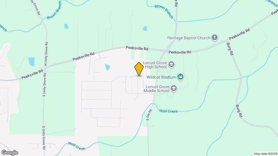 161 Oliver Dr Mapa y Detalles de la Ubicación