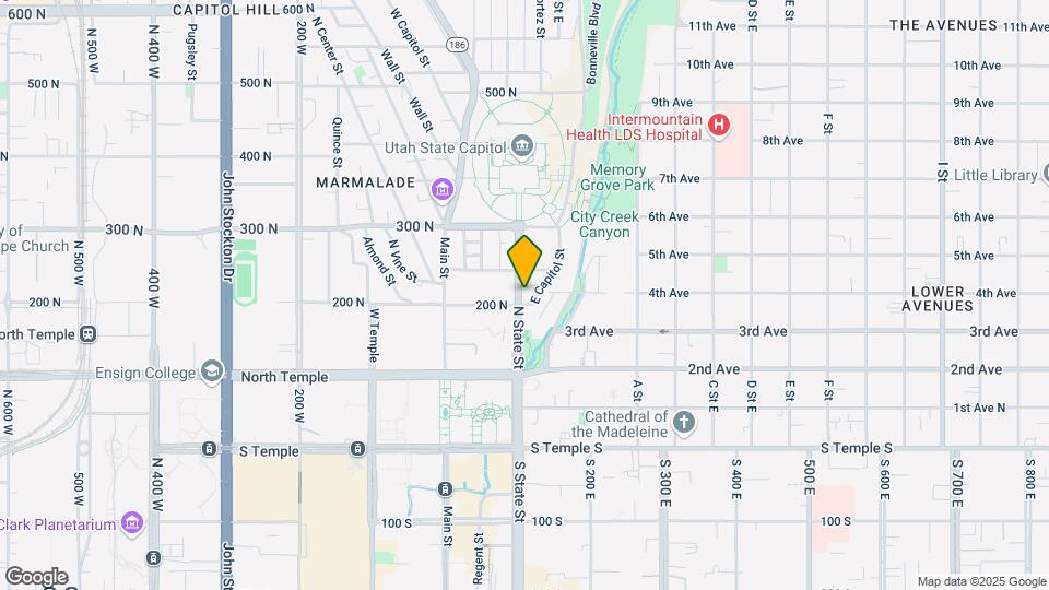 204 N State St Map and Location Details