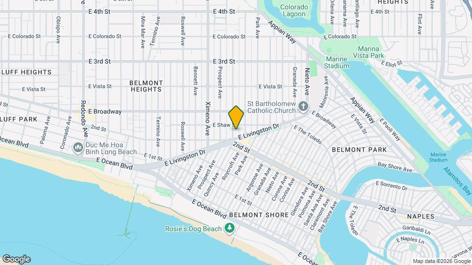 204 Quincy Ave Mapa y Detalles de la Ubicación