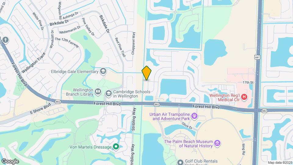 1891 Oak Berry Cir Map and Location Details