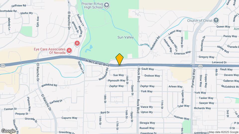 1680 Gault Way Map and Location Details