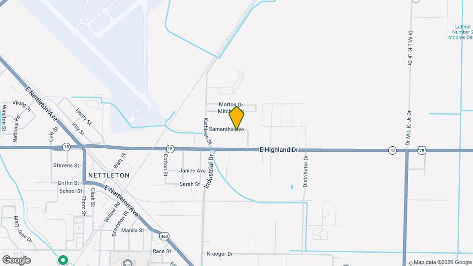 4723 Samantha Ave Map and Location Details