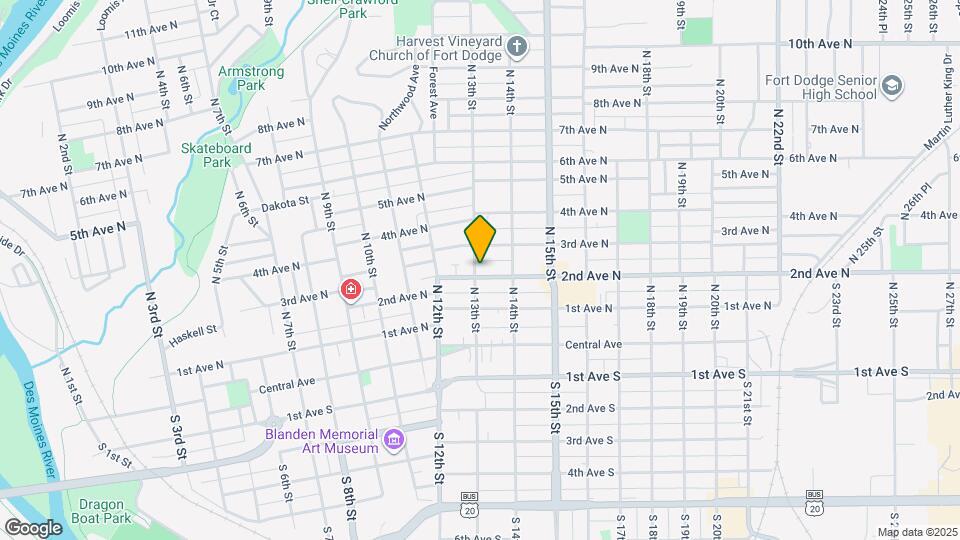 1302 2nd Ave N, Unit 1302 2nd Ave N, Apt 3 Map and Location Details