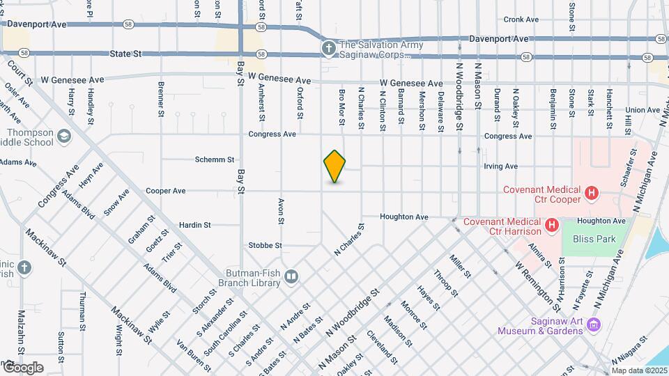 2208 Cooper Ave Map and Location Details