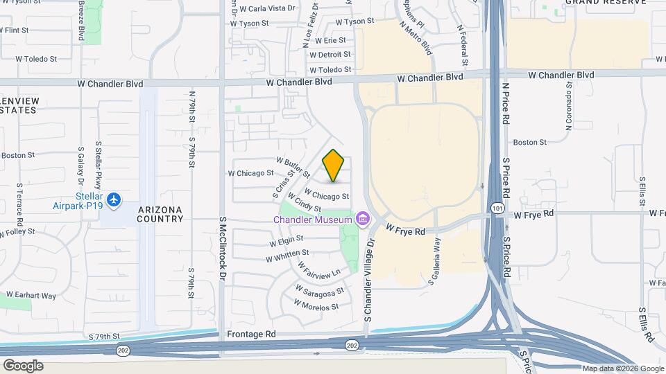 3565 W Butler St Map and Location Details