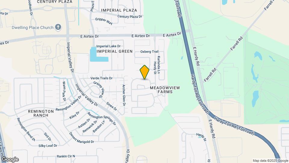 1506 Spencer Glen Ln Mapa y Detalles de la Ubicación