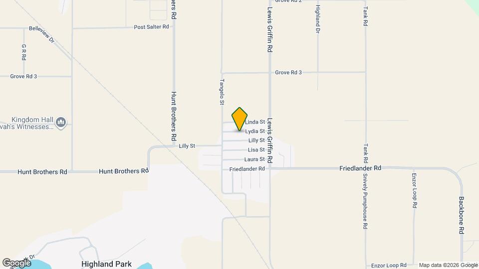 2318 Lydia St Map and Location Details