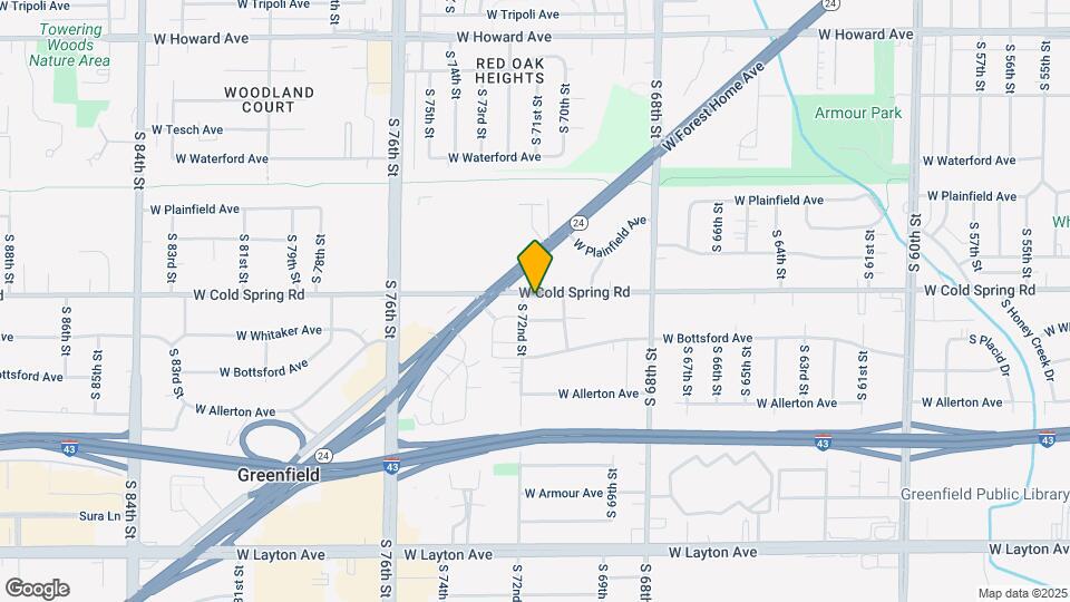 7135 W Cold Spring Rd Map and Location Details