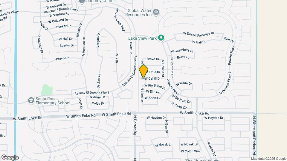 41375 W Cahill Dr Map and Location Details