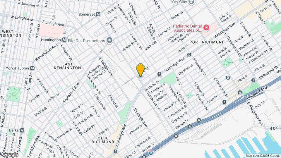 2319 E Somerset St Map and Location Details