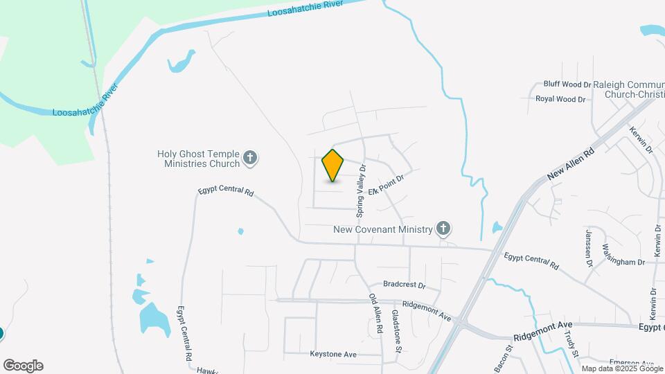 3284 Valley Stream Cove Map and Location Details