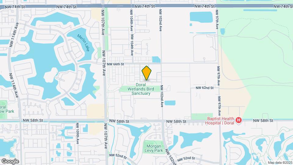 10220 NW 63rd Ter, Unit LandMark Mapa y Detalles de la Ubicación