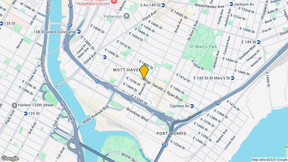 478 E 138th St Map and Location Details
