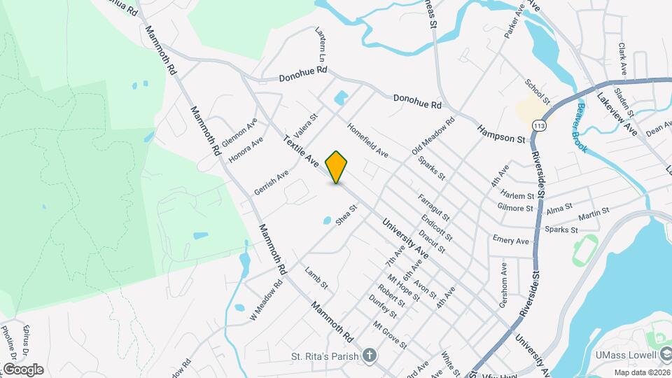 434 Textile Ave Map and Location Details