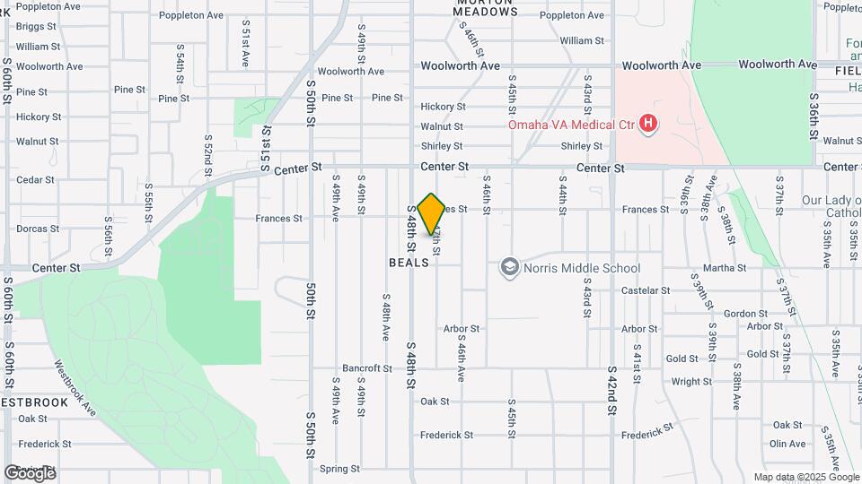 2130 S 47th St Map and Location Details