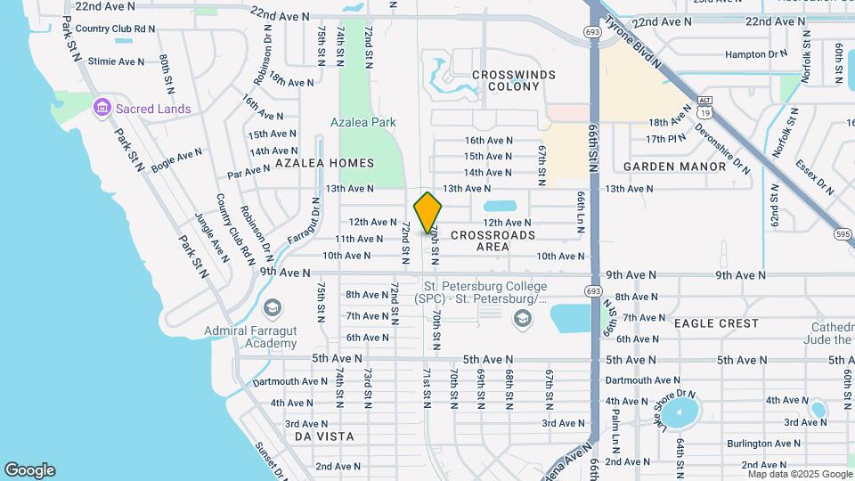 1020 70th St N Map and Location Details