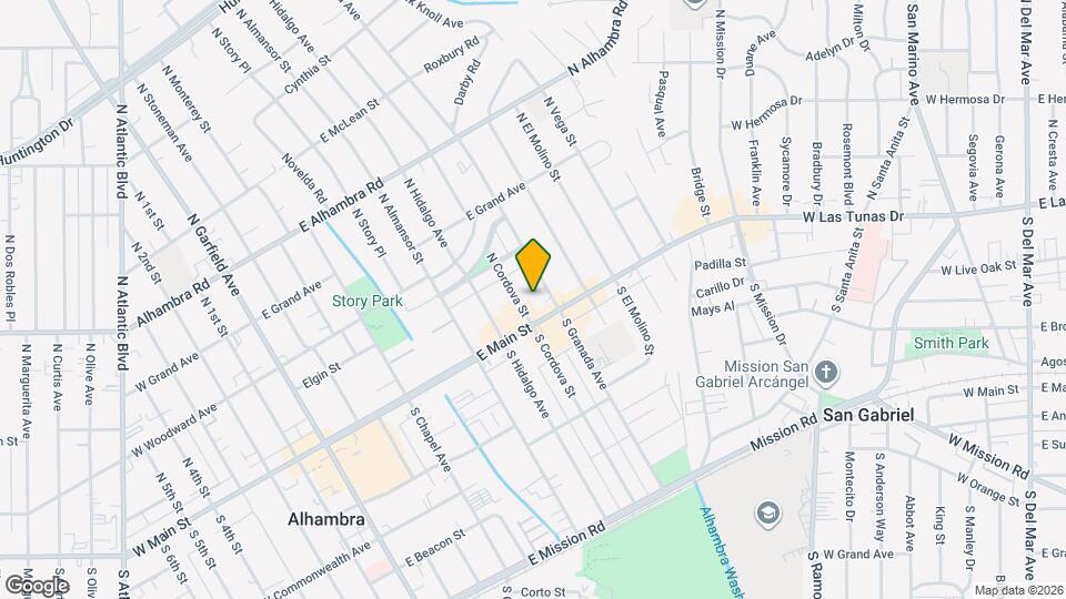 The Cordova Townhomes Mapa y Detalles de la Ubicación
