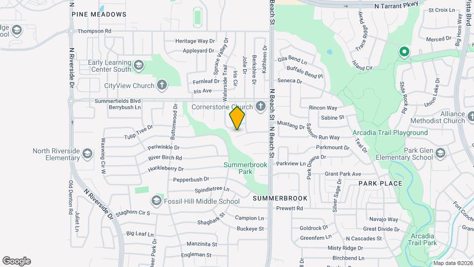 4309 Windwillow Ct Mapa y Detalles de la Ubicación