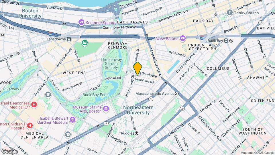 67 Symphony Rd, Unit 31 Mapa y Detalles de la Ubicación