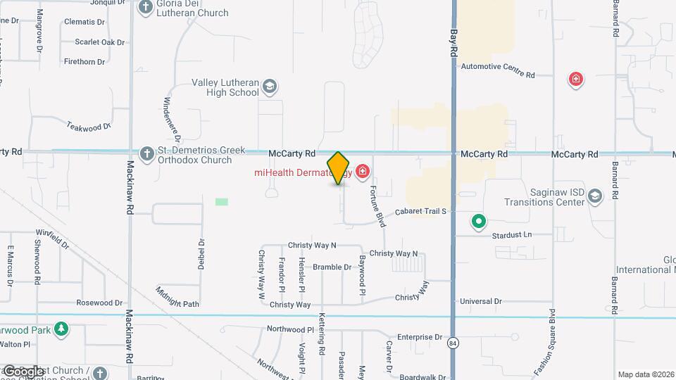 Cabaret Woods Map and Location Details