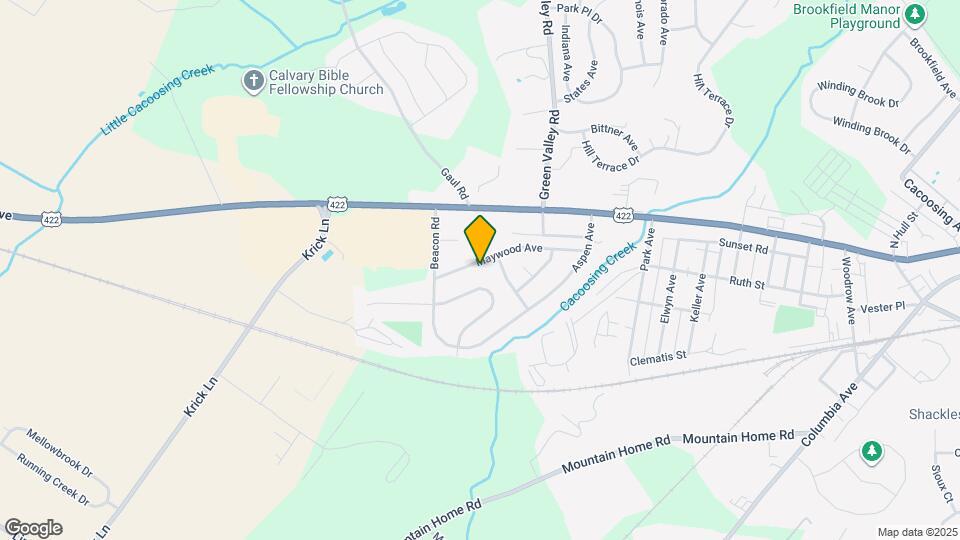 32 Maywood Ave Map and Location Details