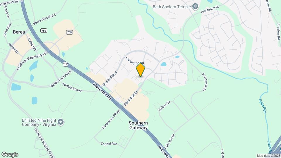 106 Barrows Ct Mapa y Detalles de la Ubicación