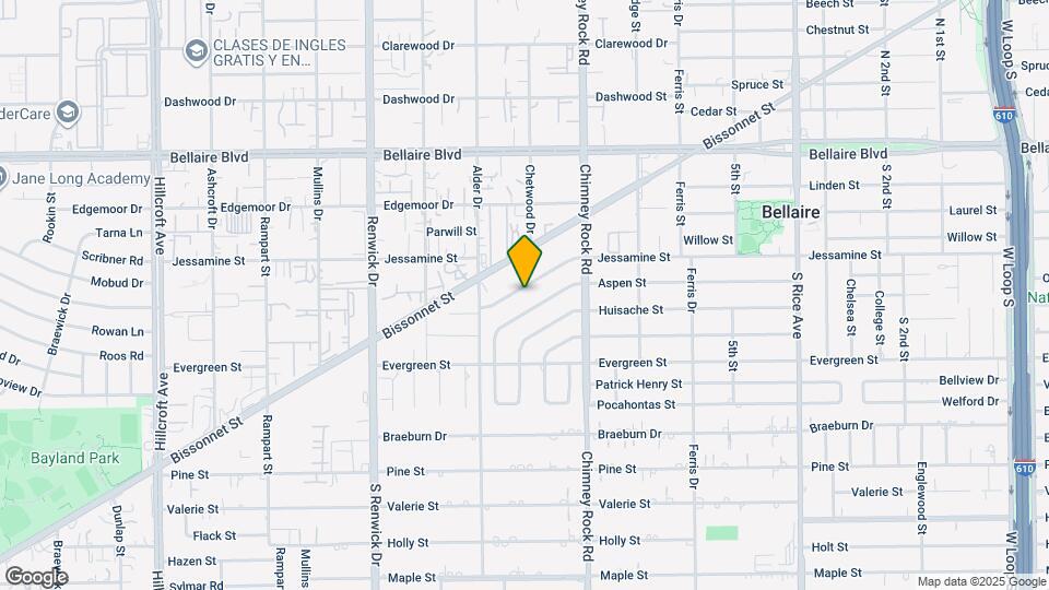 5527 Jessamine St Map and Location Details